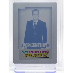 2025 Leaf Pop Century Tim Robbins Plate Proof 1/1 SSP Shawshank Redemption